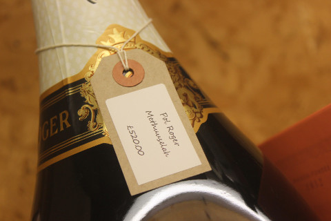 PWC website images006 Close up of a bottle of champagne